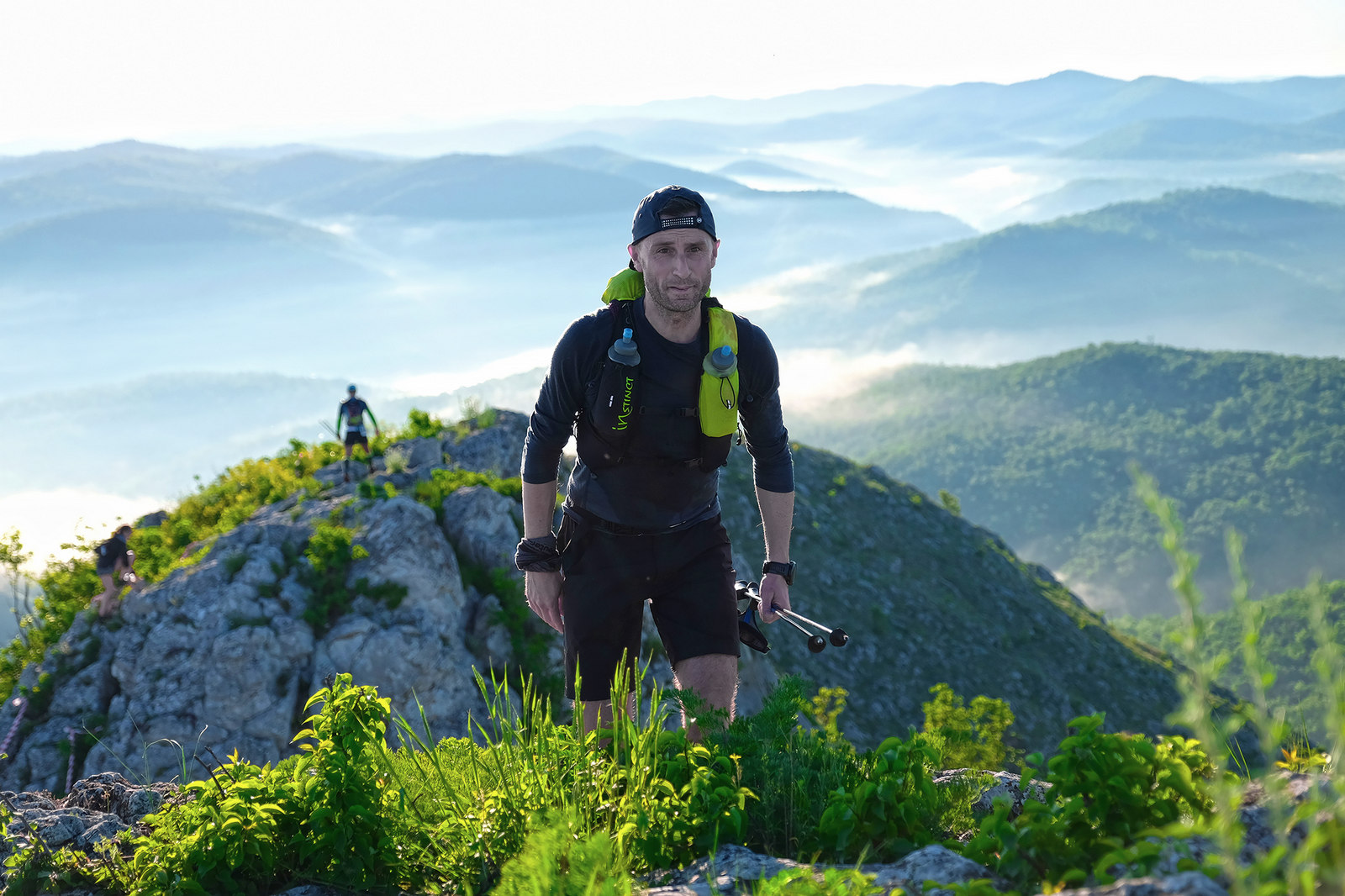 Участник по време на едно от изкачванията в рамките на състезанието - 3.jpg